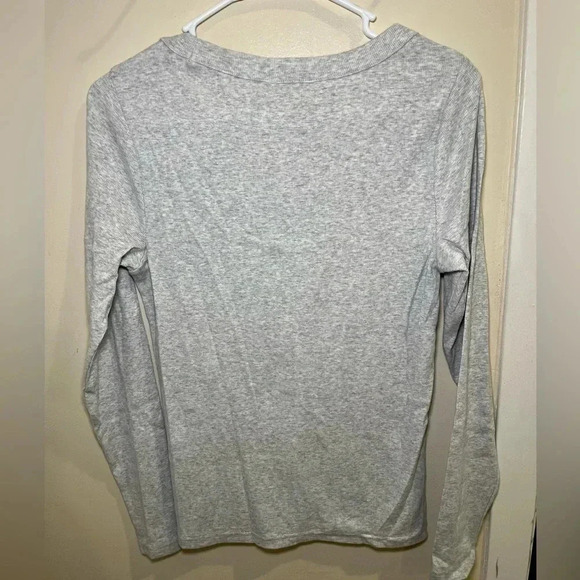 Banana Republic Gray Long Sleeve Tee - Picture 7 of 7